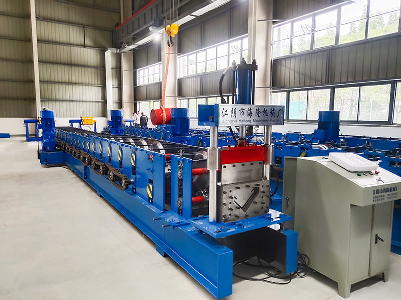 Flatpack continens Domus Columna Roll formans Machina