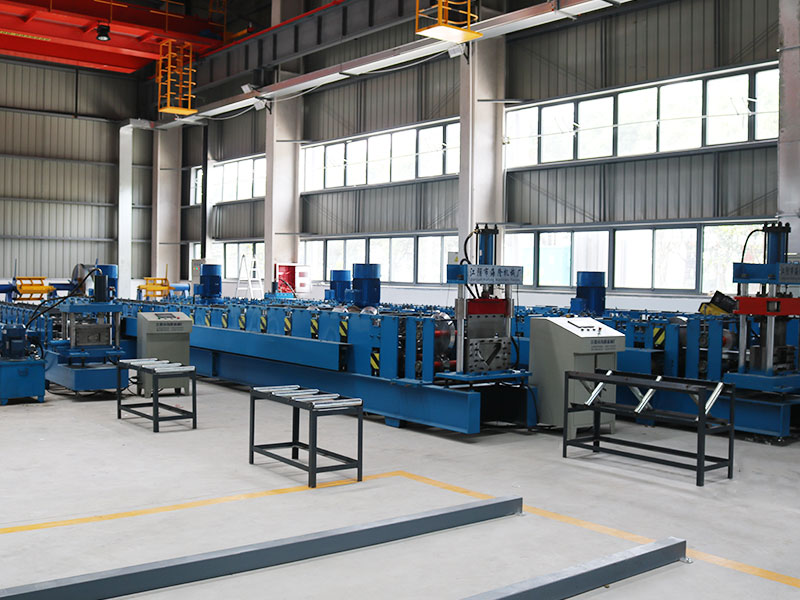 Delapsum continens Domus Columna Roll formans Machina